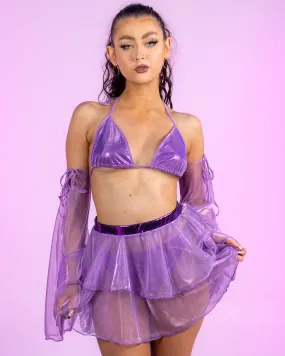 3pc Lavender Daydreamer Skirt Set