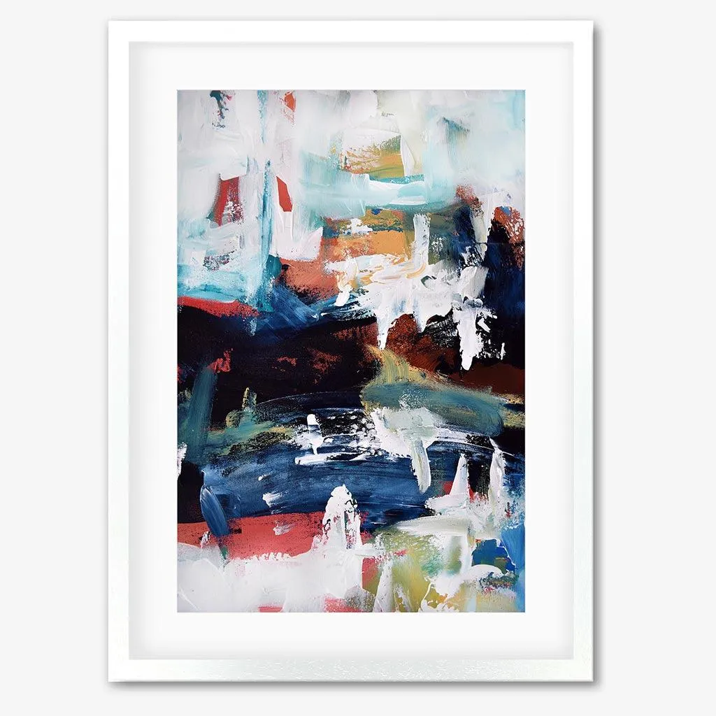 Abstract 197 Framed Art