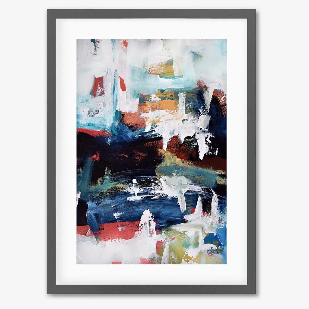 Abstract 197 Framed Art