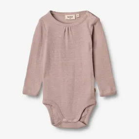 Body Gatherings Wool LS | Baby - dark powder