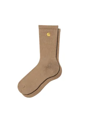 Carhartt WIP Chase Socks Peanut / Gold