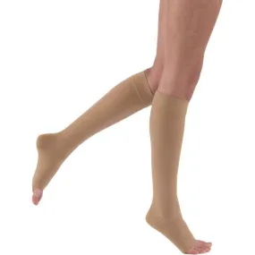 JOBST® Relief Knee High 30-40 mmHg w/ Silicone Top Band, Open Toe