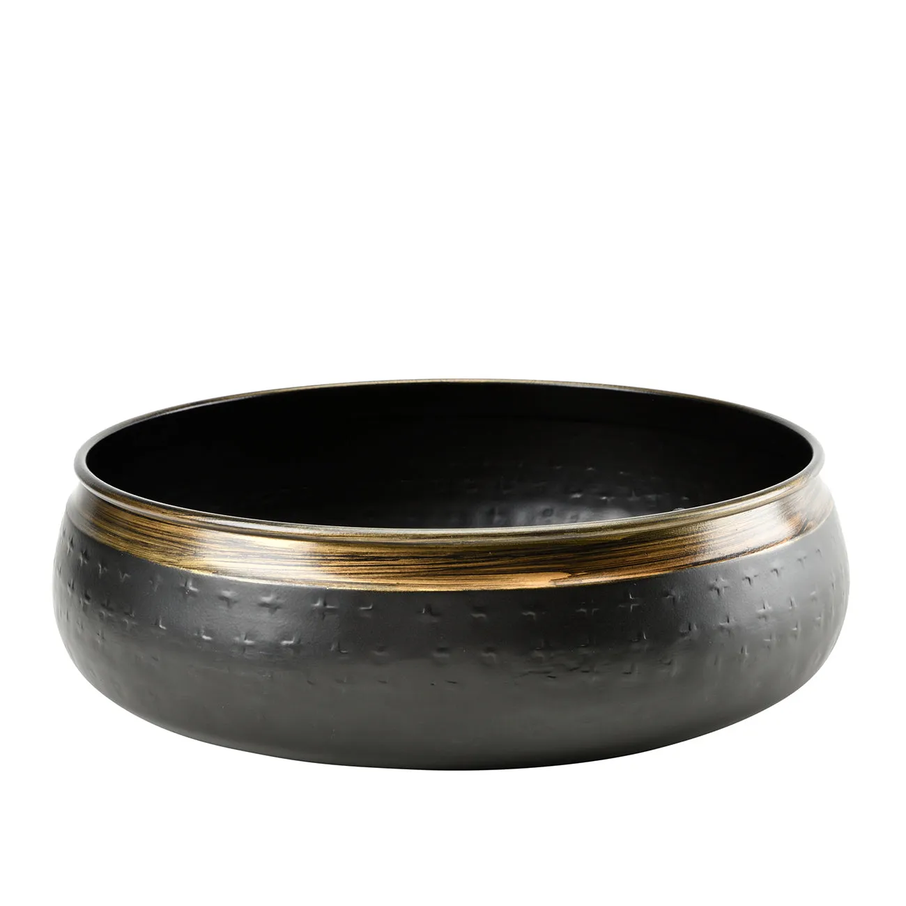 Sahara Sunset Metal Statement Bowl