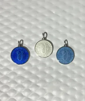 Sterling Silver Enamel Mother Seton Charm