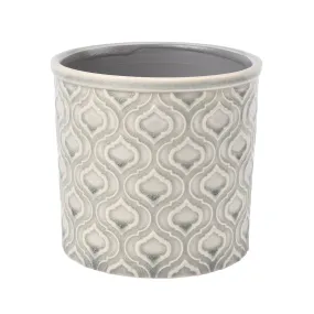 Venetian Grey Glazed Pot - Small